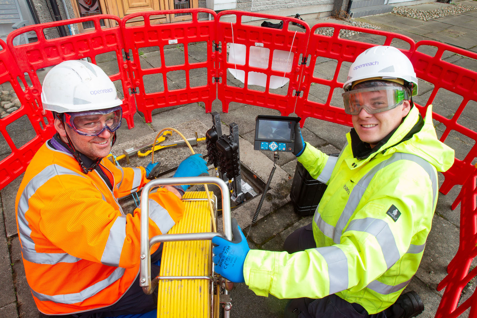 The 20 places in Scotland with the most Openreach full-fibre named ...